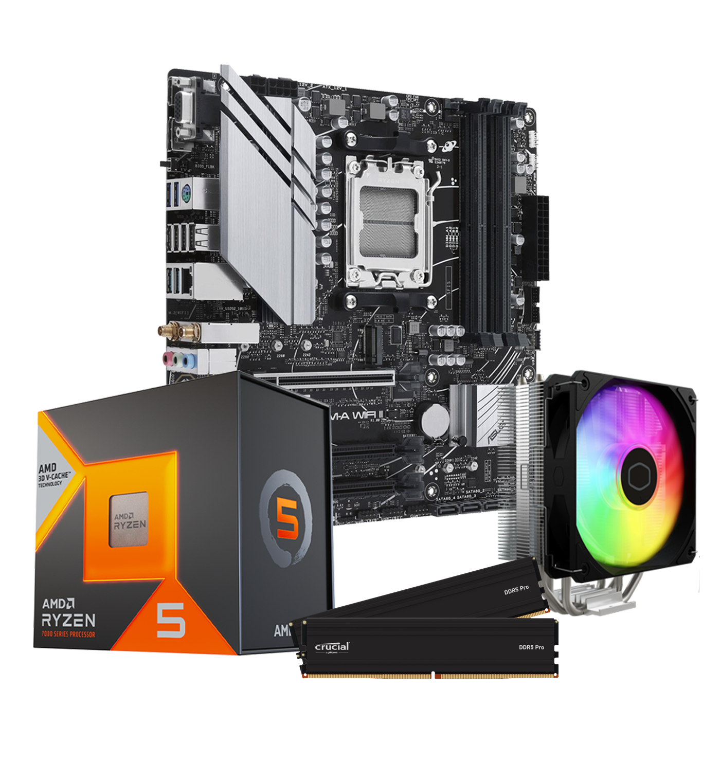 CCL AMD X3D Gaming Configurable Motherboard Bundle